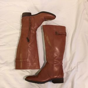 Sam Edelman Patton Riding Boots in Whiskey size 8